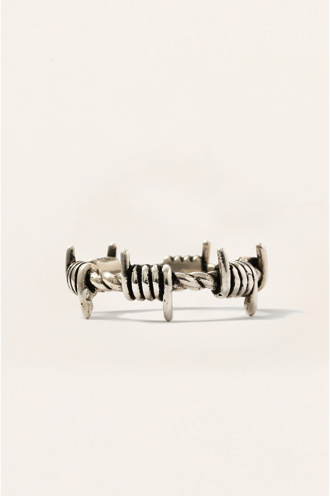 Barbed Wire Ring The Silver Stone