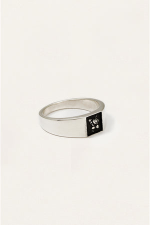 Rose Signet Ring