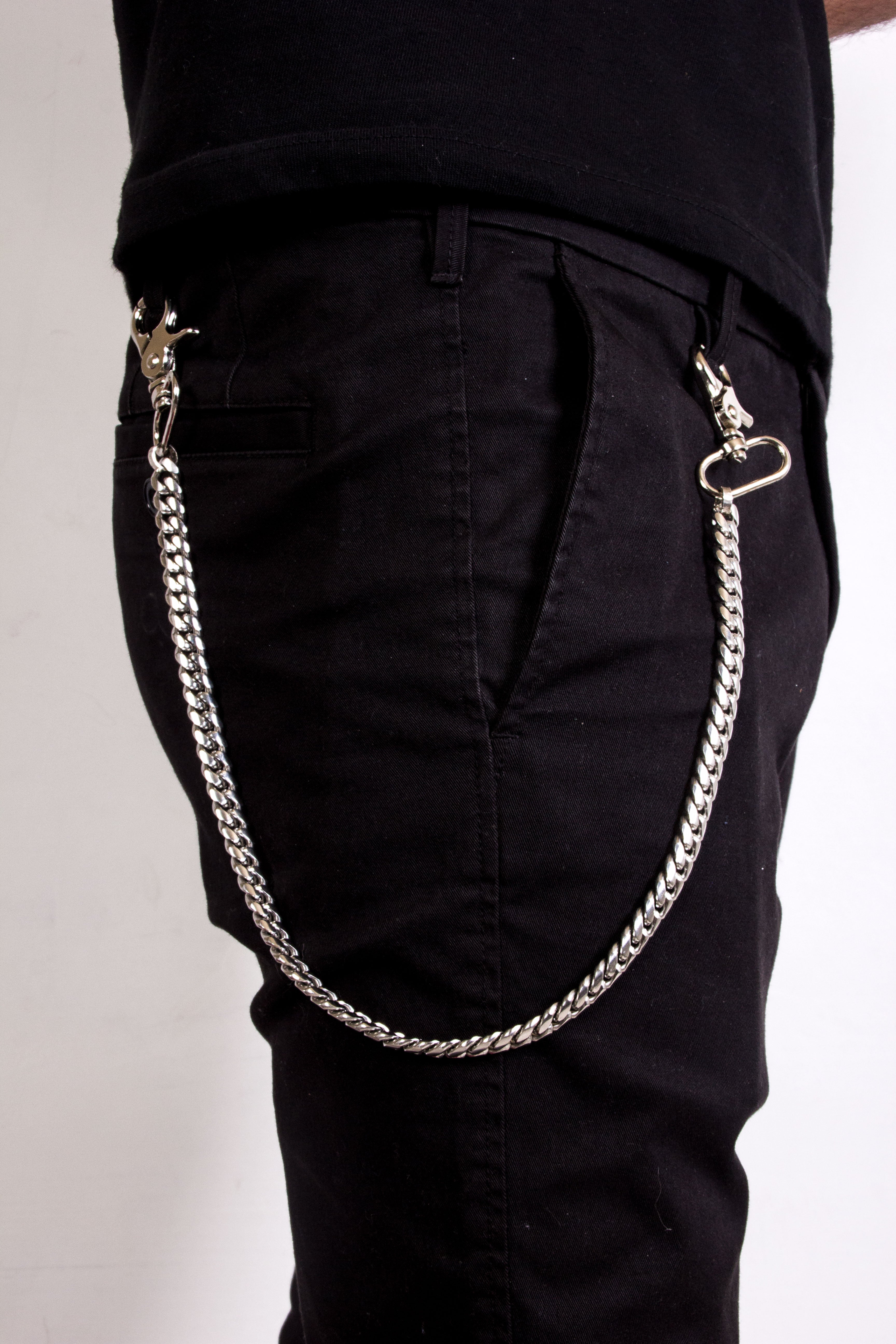 Sidekick Wallet Chain Sterling Silver Accessories – Clocks and