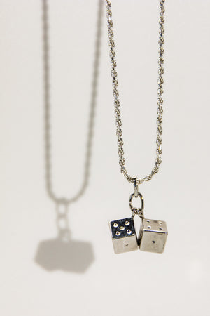 Twin Dice Necklace