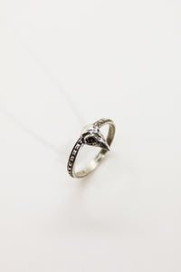 Mini Pigeon Skull Ring
