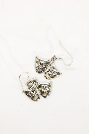 Tragedy Mask Earring