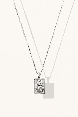 Framed Jesus Necklace