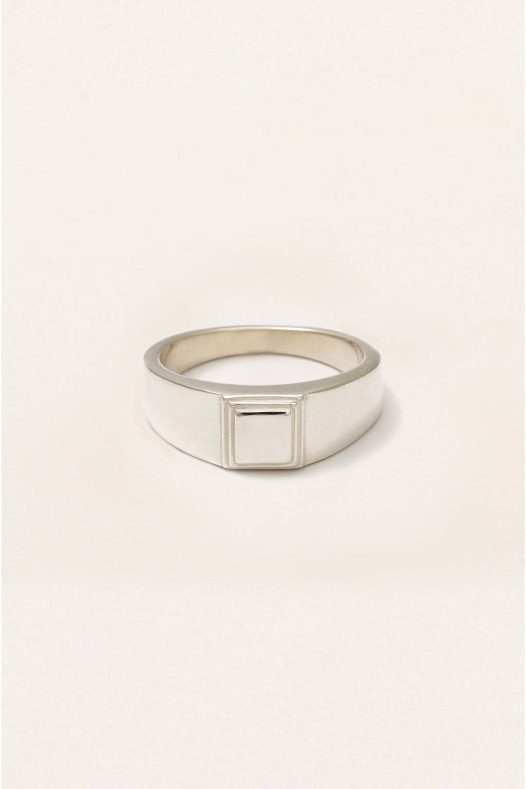 Stepped Signet Ring
